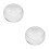 2pcs Clear Glass Fish Bowl Planter for Hydroponic Plants 6