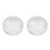 2pcs Clear Glass Fish Bowl Planter for Hydroponic Plants 5