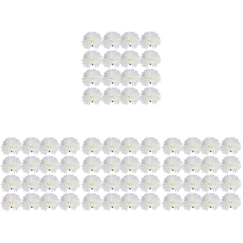 200 Pcs Artificial Chrysanthemums Wedding Decorative Flowers 1