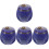 4pcs Ceramic Pet Urn for Dog Cat Ashes Keepsake 4