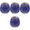 4pcs Ceramic Pet Urn for Dog Cat Ashes Keepsake 5
