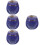 4pcs Ceramic Pet Urn for Dog Cat Ashes Keepsake 9