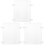 3pcs Aquarium Fish Tank Divider Acrylic Isolation Board 6