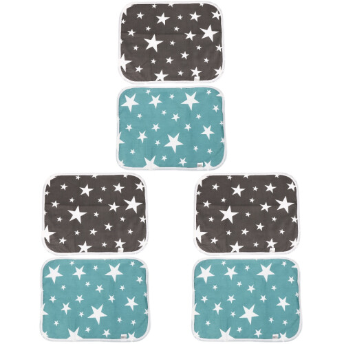 6 Pcs Reusable Pet Cage Liners Washable Hamster Cushions 2