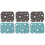6 Pcs Reusable Pet Cage Liners Washable Hamster Cushions 5