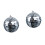 2 Pcs 20cm Mirror Disco Ball Hanging Party Decor 4