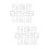 20 Pcs Dinosaur Painting Template Reusable Drawing Stencil 7