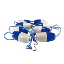 3.3ft-60ft Pool Divider Float Rope with 2 Hooks for Swimming Pools, Adjustable Length for Shallow and Deep Water Areas