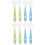 8 Pcs Baby Utensils Set Bendable Spoon Fork 5