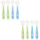 8 Pcs Baby Utensils Set Bendable Spoon Fork 6