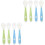 8 Pcs Baby Utensils Set Bendable Spoon Fork 3