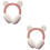 2pcs Bear Earmuff Winter Warm Furry Ear Warmer 6