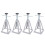 4pcs RV Stabilizer Jacks Adjustable From 28 to 1