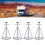 4pcs RV Stabilizer Jacks Adjustable From 28 to 11