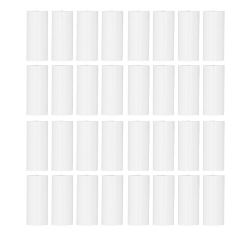 32 pezzi Morsetti per tubi da serra in PVC bianchi, clip da 6 cm 1