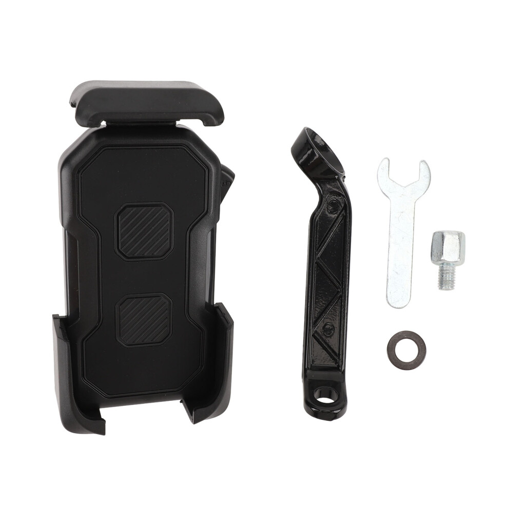 Bike Phone Mount Shock Absorption High Strength Black 8320539923932