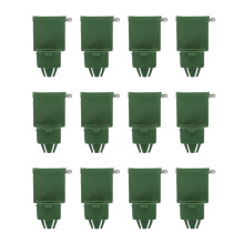 3Sets DIY Broschen Basis Mit Sicherheitsverschluss Grün Für Kleidung