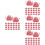 400 Pcs Hollow Rose Trim Chocolate Candy Cups Wrappers 8