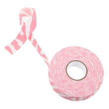 Hockey Grip Pink Patterned Cloth Tape 1 Roll Non-Slip Ice Hockey Stick Tape Durable Grip for Players
