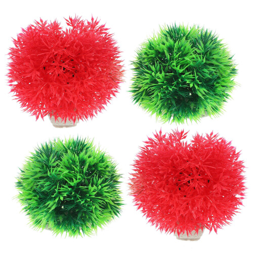 12 Pcs Lifelike Artificial Aquarium Plants for Fish Tank