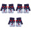 3 Pairs Kids Windproof Warm Half-Finger Gloves 3