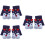 3 Pairs Kids Windproof Warm Half-Finger Gloves 7