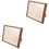2pcs Medals Display Case Shadow Box Frame 5