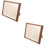 2pcs Medals Display Case Shadow Box Frame 8