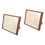 2pcs Medals Display Case Shadow Box Frame 6