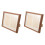 2pcs Medals Display Case Shadow Box Frame 4