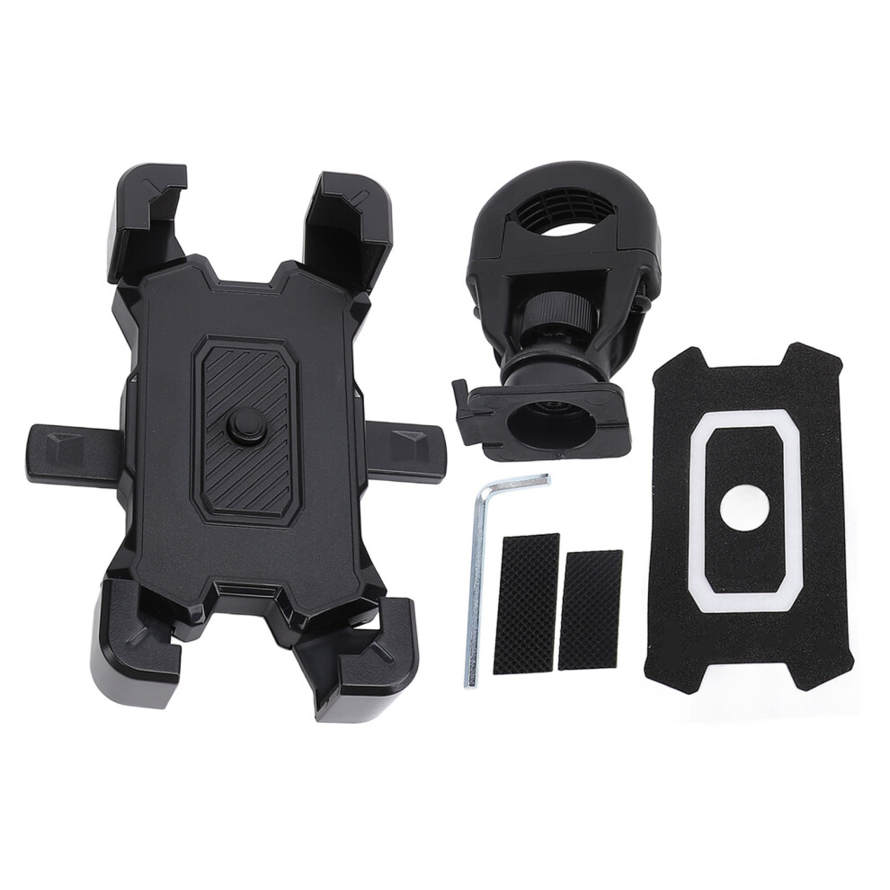 Motorcycle Phone Mount Shock Absorbing 360 Degree Black 8320539924038