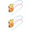 4 Pcs 6-Hole Ceramic Ocarina Ladybird Shaped Wind Instrument 5