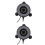 2pcs 12LEDs Aquarium Light Submersible Underwater Lamp 5
