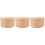 3 Sets Round Kraft Paper Box Cookie Cake Cupcake Container 3