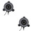 2pcs 12LEDs Aquarium Light Submersible Underwater Lamp 6