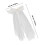 Pearl Hair Clip Wedding Veil with Bow Accessory 2