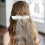 Pearl Hair Clip Wedding Veil with Bow Accessory 8