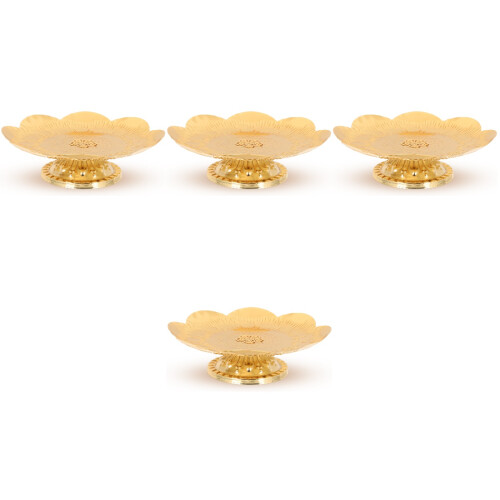 4pcs Dried Fruit Tray Snack Storage Cake Display Plate 2