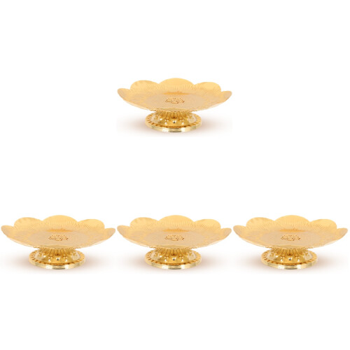 4pcs Dried Fruit Tray Snack Storage Cake Display Plate 1
