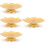 4pcs Dried Fruit Tray Snack Storage Cake Display Plate 7