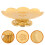 4pcs Dried Fruit Tray Snack Storage Cake Display Plate 9