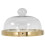 Ceramic Covered Dessert Plate Cake Dome 11