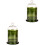 2 Sets Glass Aroma Cup Dust-Proof Cover 4