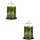 2 Sets Glass Aroma Cup Dust-Proof Cover 7