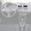 Durable ABS Front Dash Air Vent for Suzuki Swift RS 2004‑2010 3