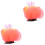 2pcs Silicone Coral Simulation Aquatic Plant Decor 6