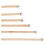 18 Pcs Parrot Stands Wooden Perch Grinding Claw Sticks 3