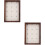 2pcs A4 Shadow Box Photo Frame Display Case for Keepsakes 6