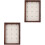 2pcs A4 Shadow Box Photo Frame Display Case for Keepsakes 3