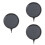 3 Pcs Aquarium Air Stone Oxygen Bubble Diffuser 6